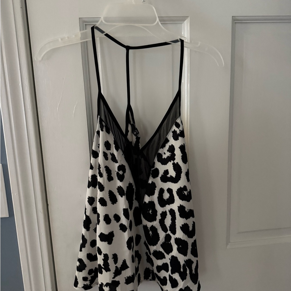 Express Monochrome Animal Print Cami